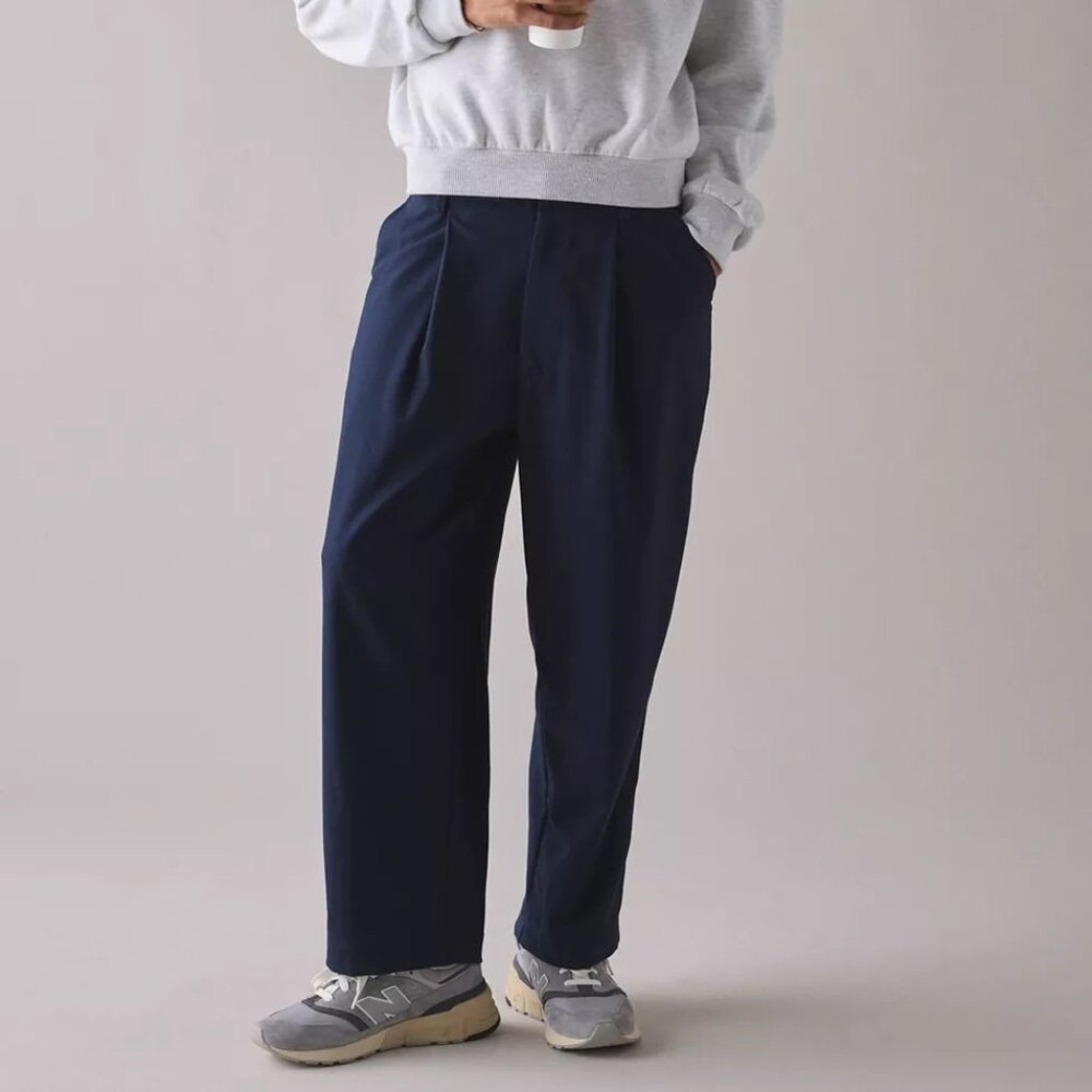 Standard Cloth Jason Cropped Pleated Pant Size 30